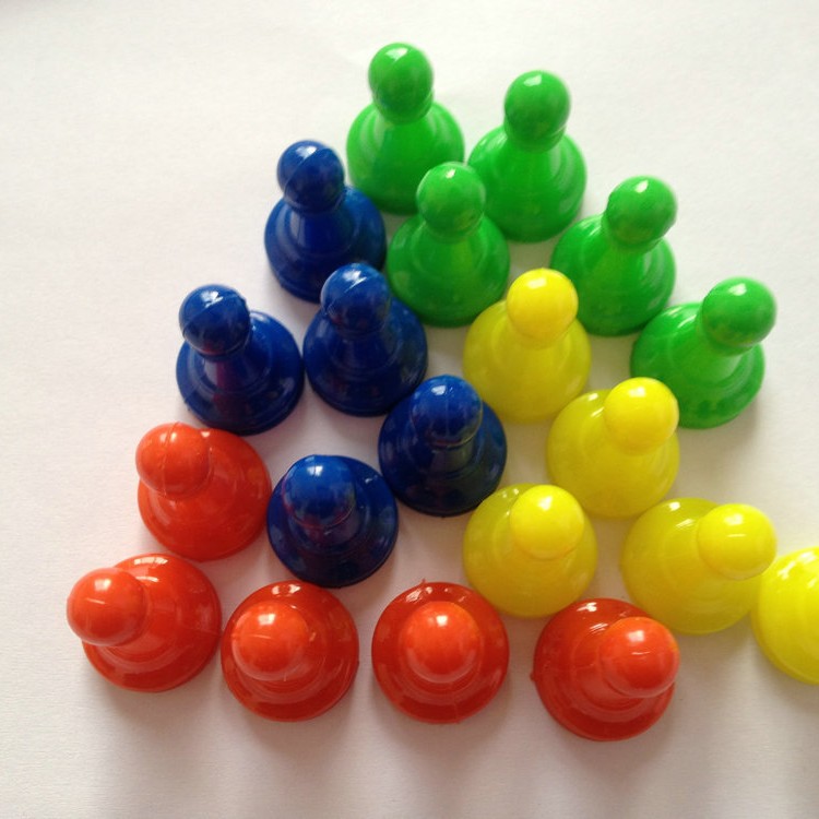 Factory entertainment teaching checkers game chess wholesale supply in stock Youming color hollow plastic checkers