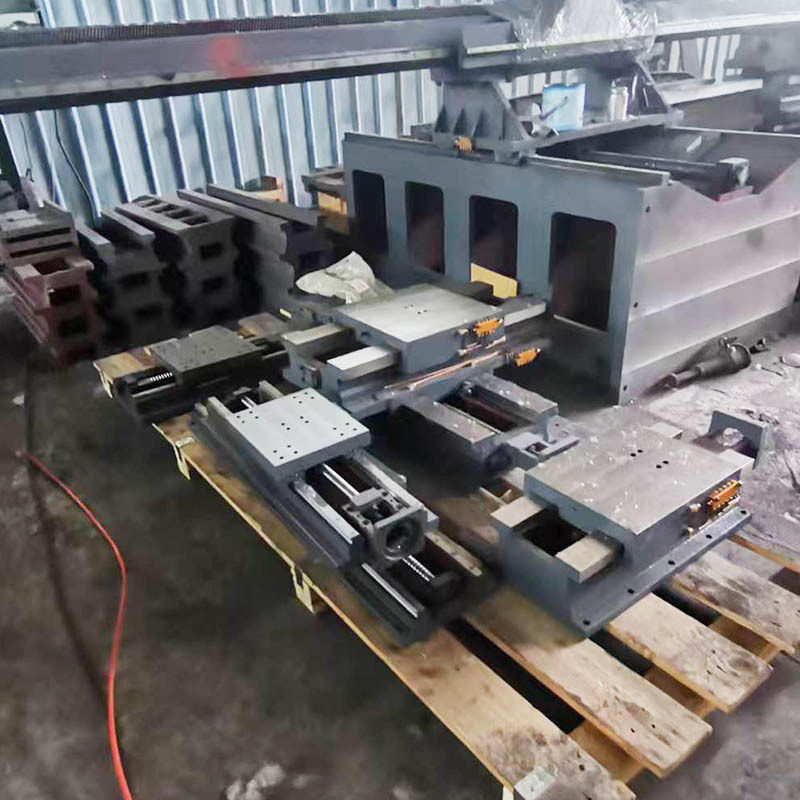 Mechanical Slide Table Machine Tool Cnc Mechanical Slide Table Machinery Equipment Cross Cnc Cast Iron Linear Rail Machine Tool Slide Table