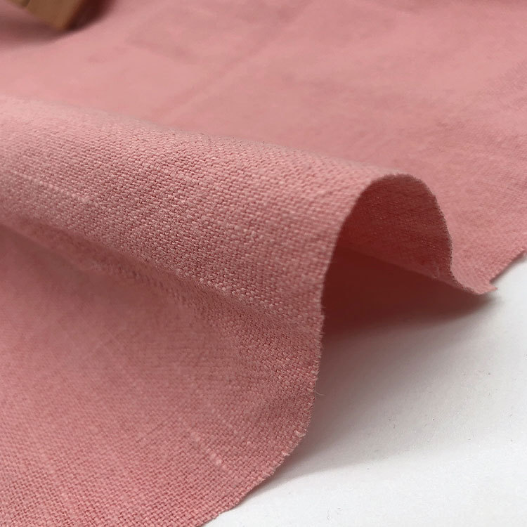 8*8 Ramie Sand Washed Slub Fabric Men's and Women's Pants Hanfu Tea Clothing Outer Single Fabric