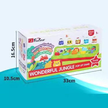 Cross-border E-commerce Infant Whack-a-mole Toy Baby Educational Percussion Music Amazon Popular Machine Box Wholesale