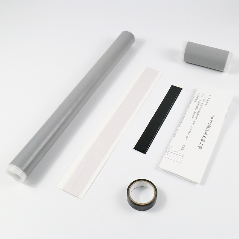 1KV Cold Shrinkable Terminal Head Cold Shrinkable Indoor Cable Terminal Silicone Rubber Cold Shrinkable Five-Core Cable Terminal Cable Accessories