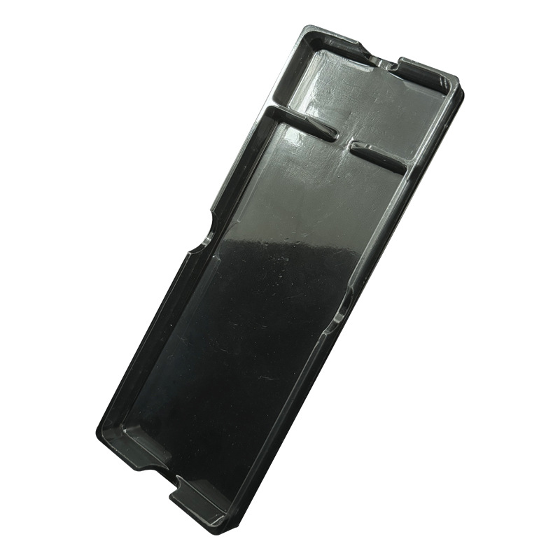 Factory wholesale packaging box plastic box transparent PET nail art display inner holder blister protection tray