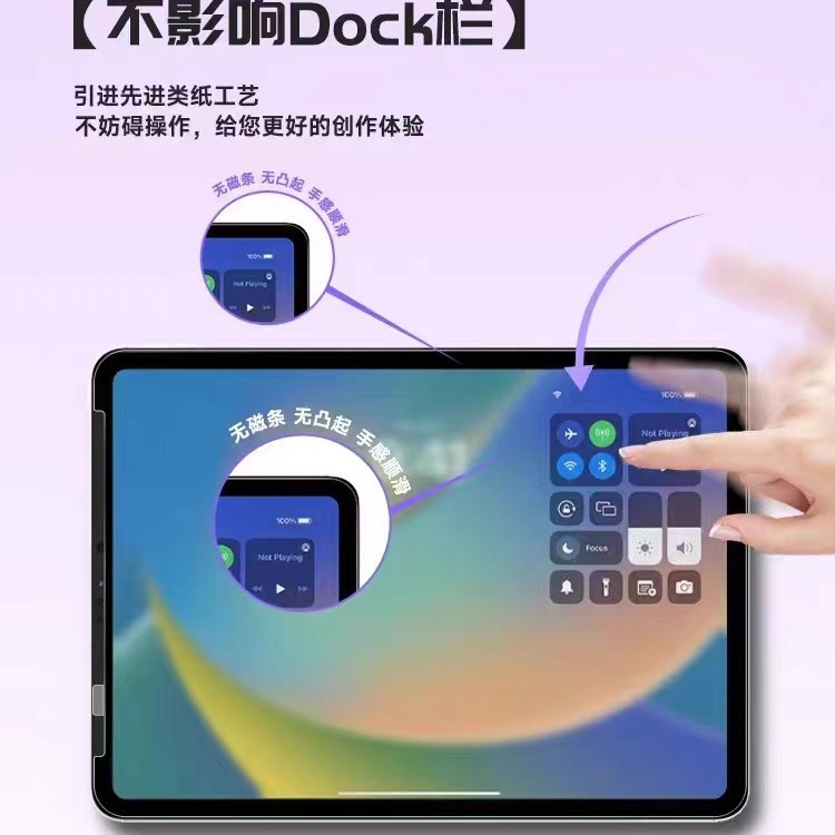 Suitable for Apple IPad paper film mini writing film ipadpro drop-resistant tablet film 1112.9-inch protective film