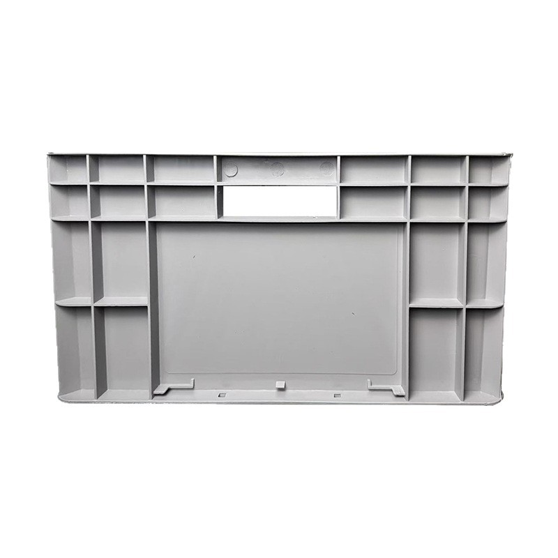 EU box European standard logistics box thickened auto parts storage parts induction box industrial warehouse hardware tools plastic basket ash