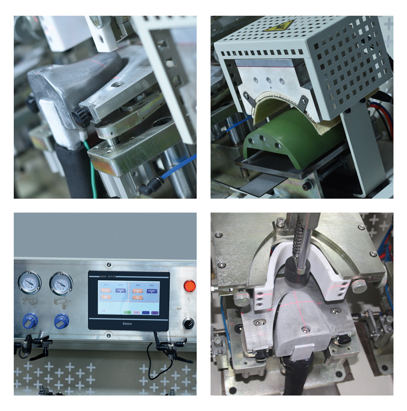 Shengda Technology Guangdong Reduces Labor Intensity of Personnel, Intelligent Double Heating and Double Cooling Toe Shaping Machine, Factory Direct Sales