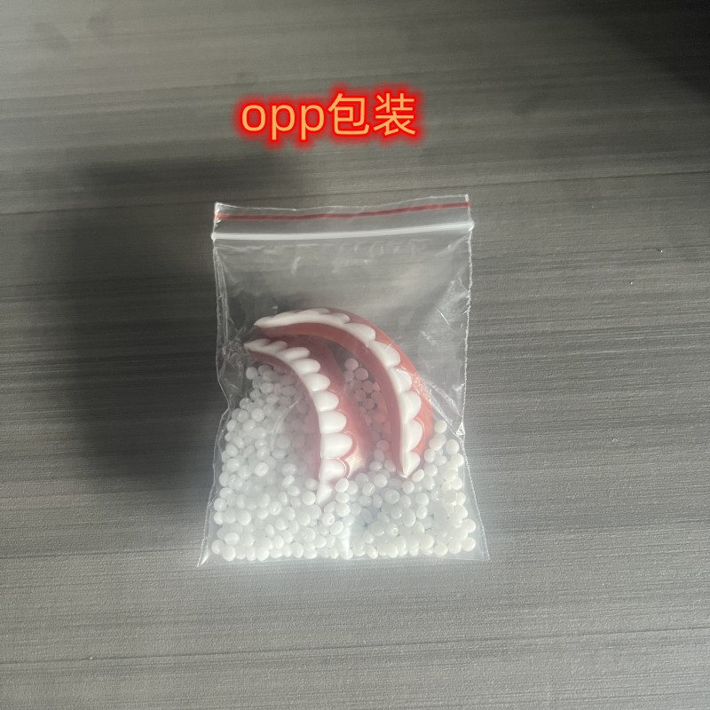 Four generations of upper and lower white teeth set silicone simulation upper row denture set simulation denture plastic denture