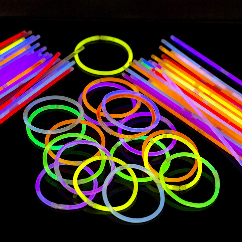 Fluorescent Stick Glow Stick Light Stick Luminous Concert Party Toy with Connector for Night Market Stalls