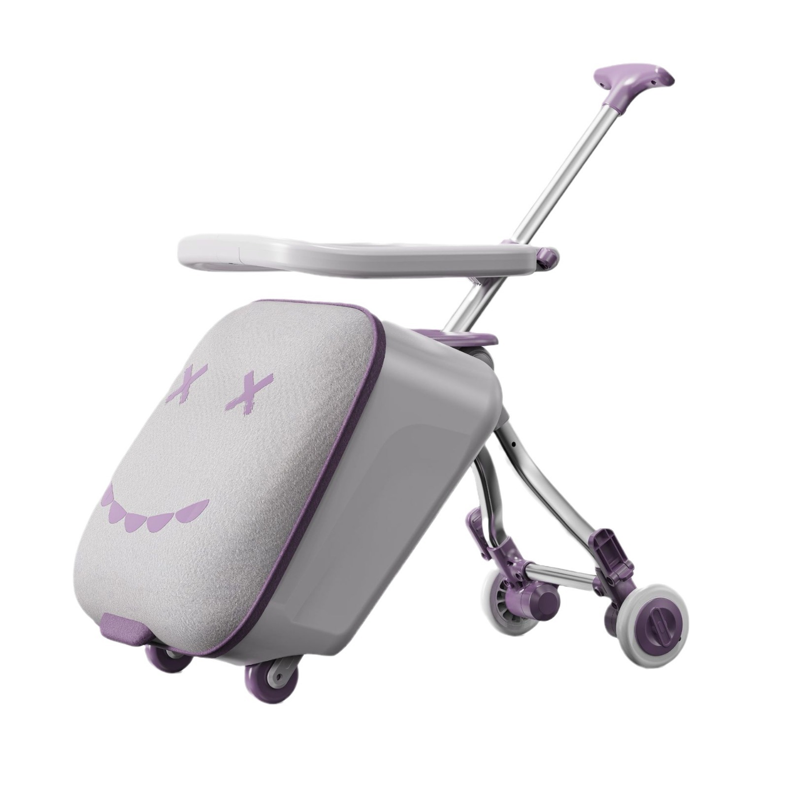 Zinbang Trolley Kidsren's Suitcase Suitcase Baby Travel Stroller Travel Artifact Can Ride on Boarding