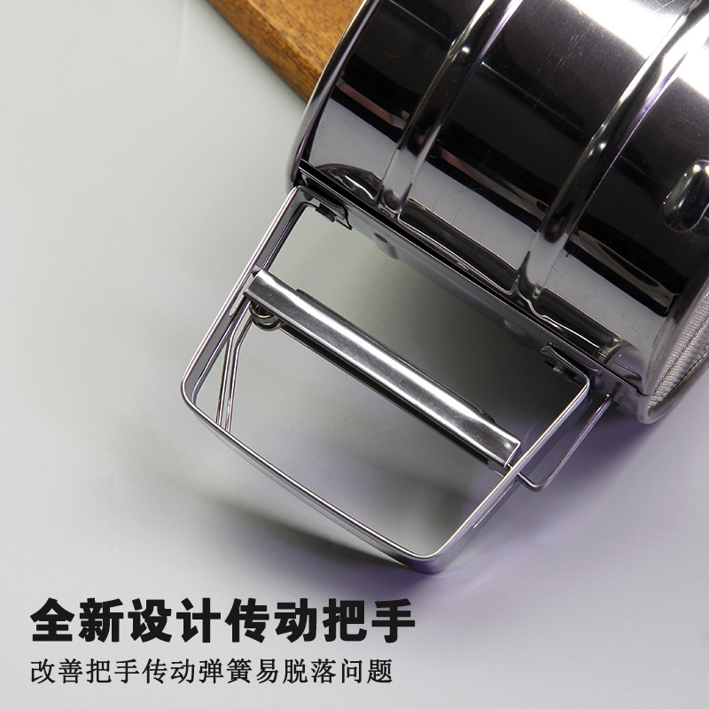 Stainless Steel Mesh Sieve Flour Sieve Filter Mesh Sieve Factory Stainless Steel Round Hole Sieve Iron Sieve for Flour