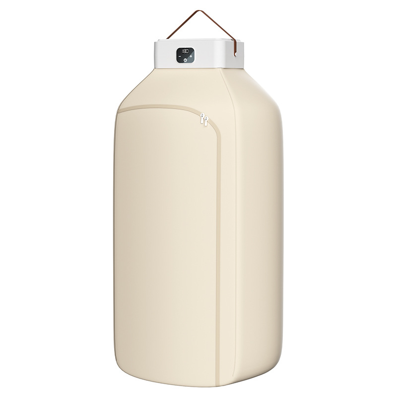 Household Clothes Dryer Baby Clothes Clothes Clothes Dryer Portable Small Dormitory Folding Remote Control Display Drying Machine