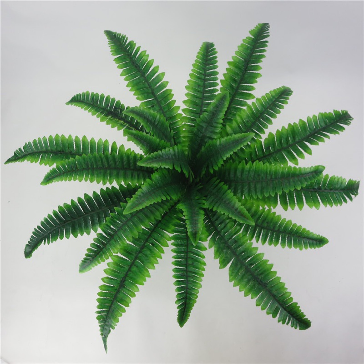 24 head simulation Persian leaf factory wholesale simulation green plant Persian fern leaf soft installation engineering plant wall garden scenery