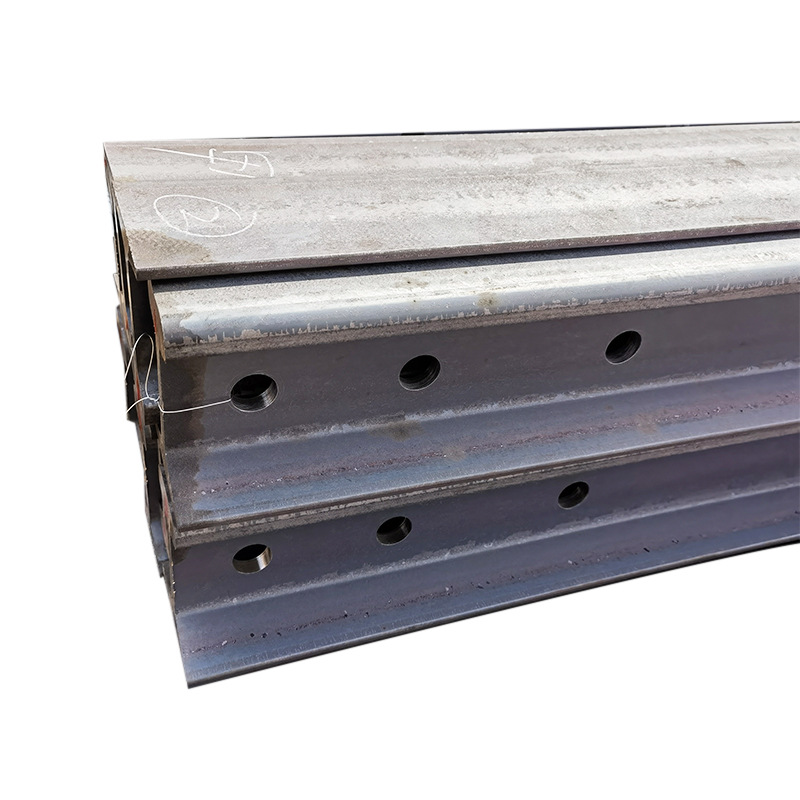 Q235 Steel Rail Light Rail Steel Manufacturer Spot Mining Train Rail Steel Punching Cutting Heavy Machinery Rail