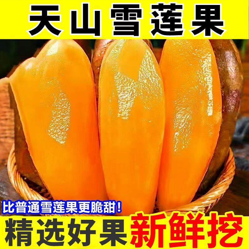 [Сладкий] Юньнаньский фрукт снежного лотоса Тяньшань желтый и красный сердечный хрустящий сладкий для беременных сезонный свежий фрукт оптовая полная коробка