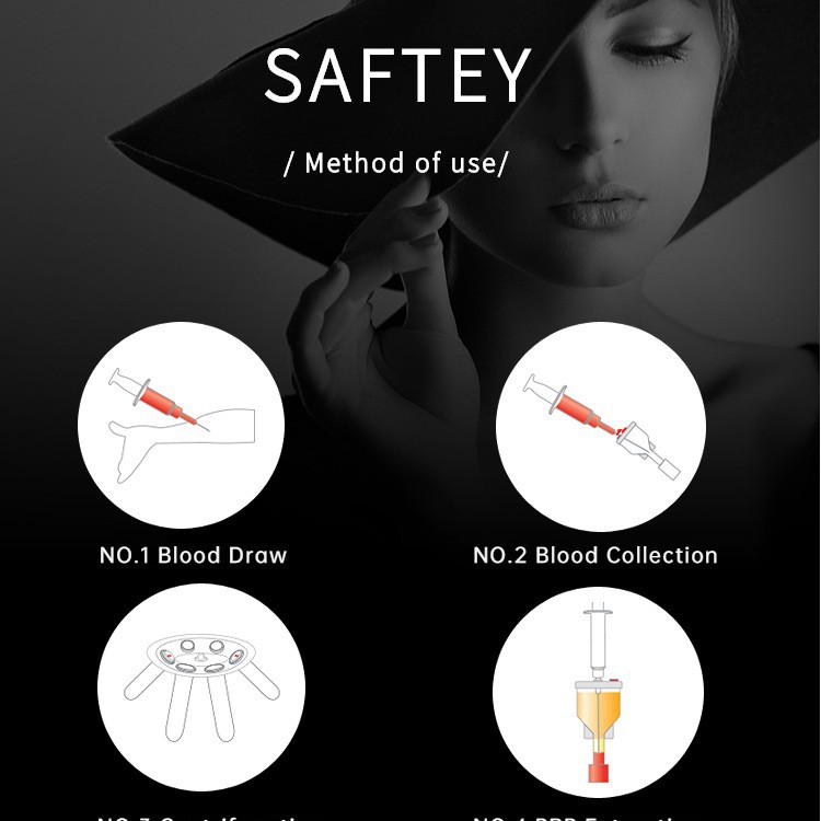 Y-Prp Tube for Beauty Platelet Rich Plasma Prp Kit Only Export Supply