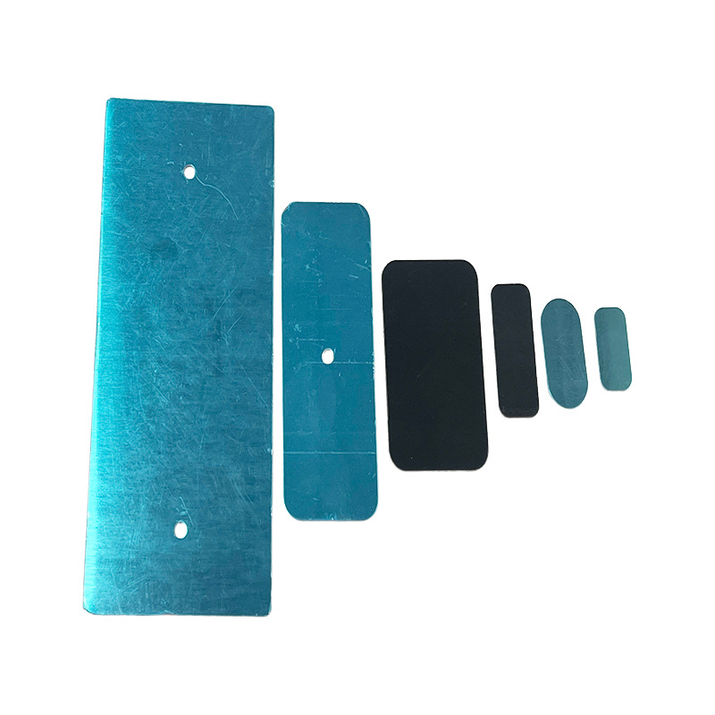 Round Magnetic Iron Sheet Stainless Steel 430 Magnet Sheet Cabinet Long Magnetic Patch Sensor Light Round Iron Sheet