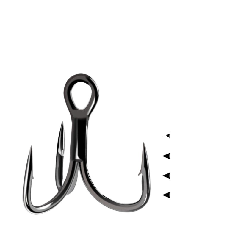 Electroplated Iron Plate Lure Long-Range Falling Fish Skin Bionic Fake Bait Freshwater Sea Fishing Black Fish Three Bass Set Special