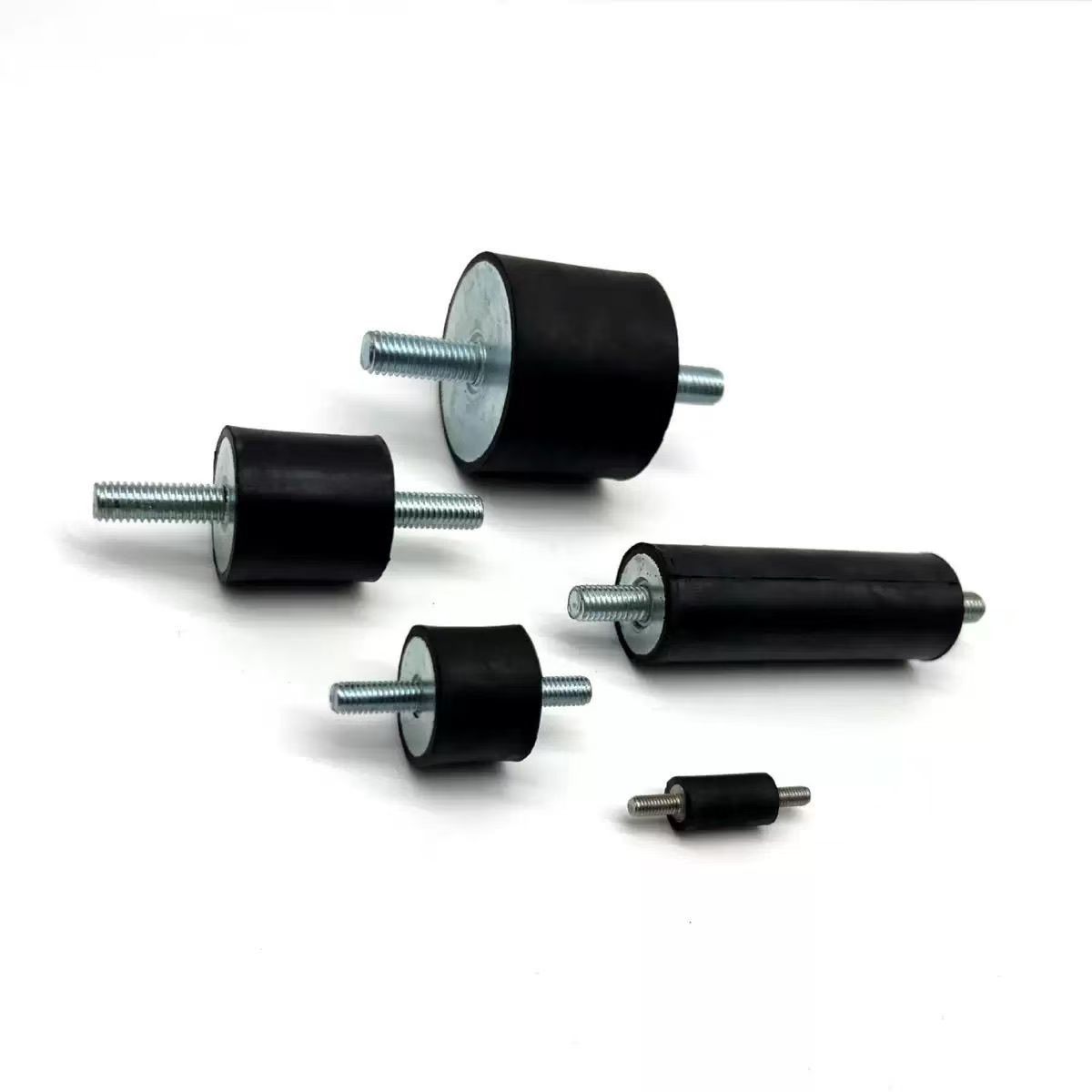 Vv Type Rubber Shock Absorber Screw Machine Foot Buffer Shock-Absorbing Pad Cylindrical Natural High-Elasticity Industrial Shock Absorption