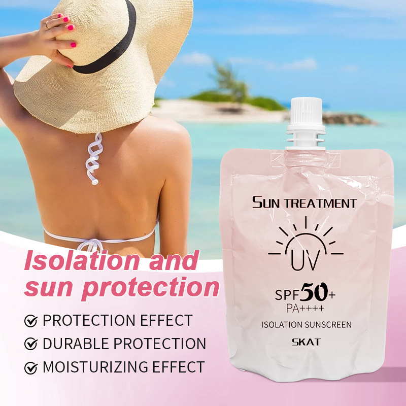 Cross-border SKAT isolation sunscreen explosion sunscreen refreshing protective cream UV wholesale