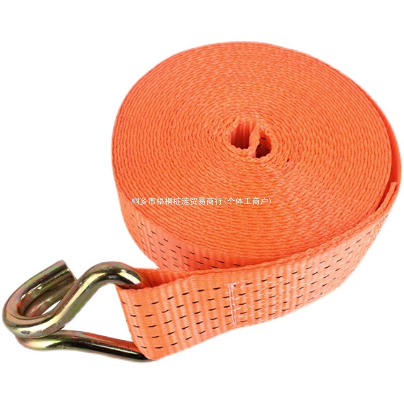 Truck Binding Belt Thickeneded Wear-Resistant Cargo Fixing Brake Rope Car Belt Puller Rope Tightener Bandage Universal Bundle