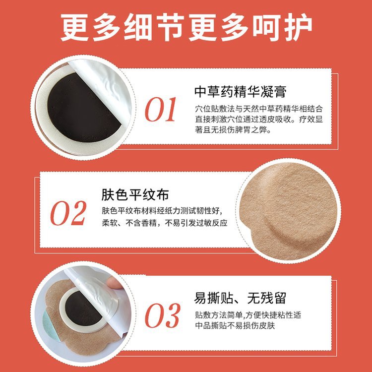 Children's Cold Health Care Patch, Kidsren's Plaster, Cold, Fever, Headache, Nasal Congestion, Baby's Runny Nose, Custom Processing