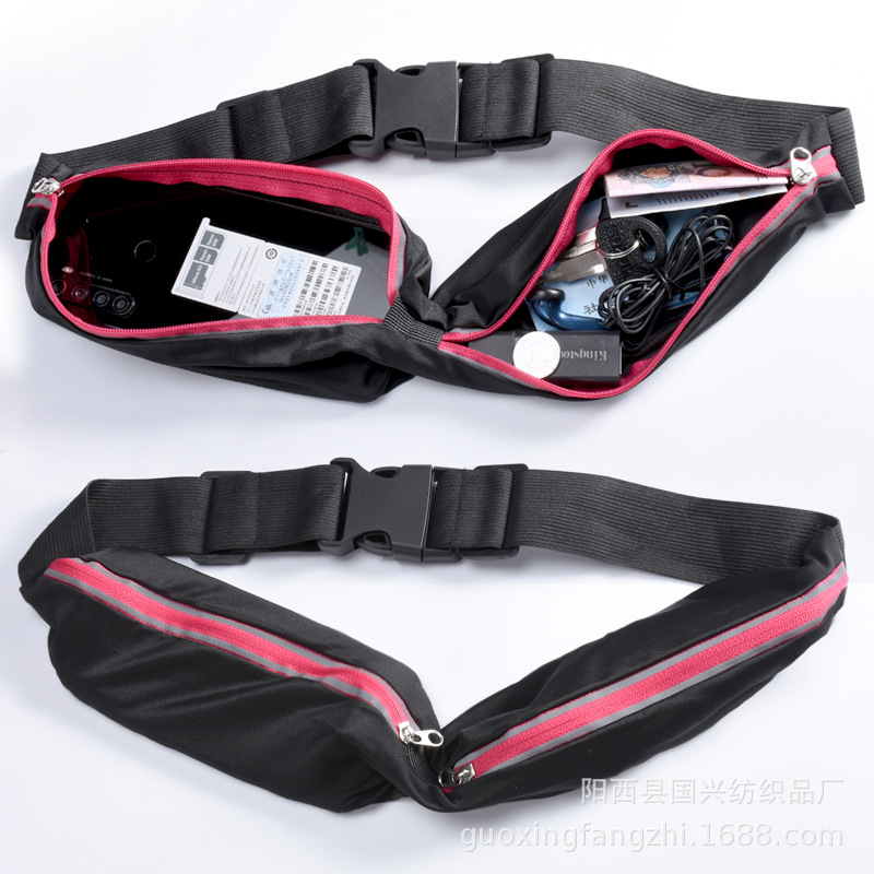 Manufacturer Outdoor Sports Waist Bag Running Mobile Phone Bag Invisible Waist Bag Fitness Belt Waterproof Mini Waist Bag Wholesale