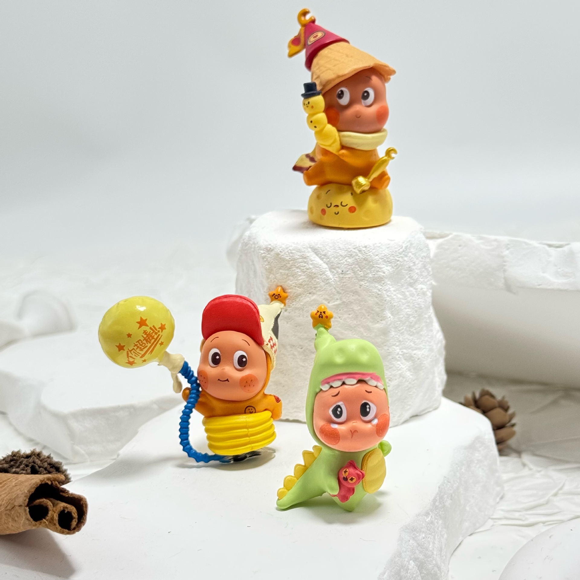 Bubble Mart Blind Box Star Figure Customizable Cute Toy Car Decoration Trendy Toy Small Pendant Doll Gift