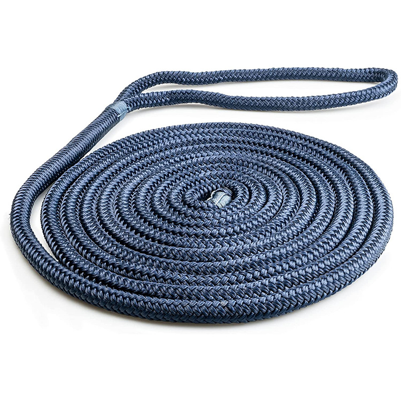 Double-braided Boat Rope Polypropylene Nylon Multi-strand Braided Polyester Rope Sea Marine Cable Traction Yacht Anchor Rope