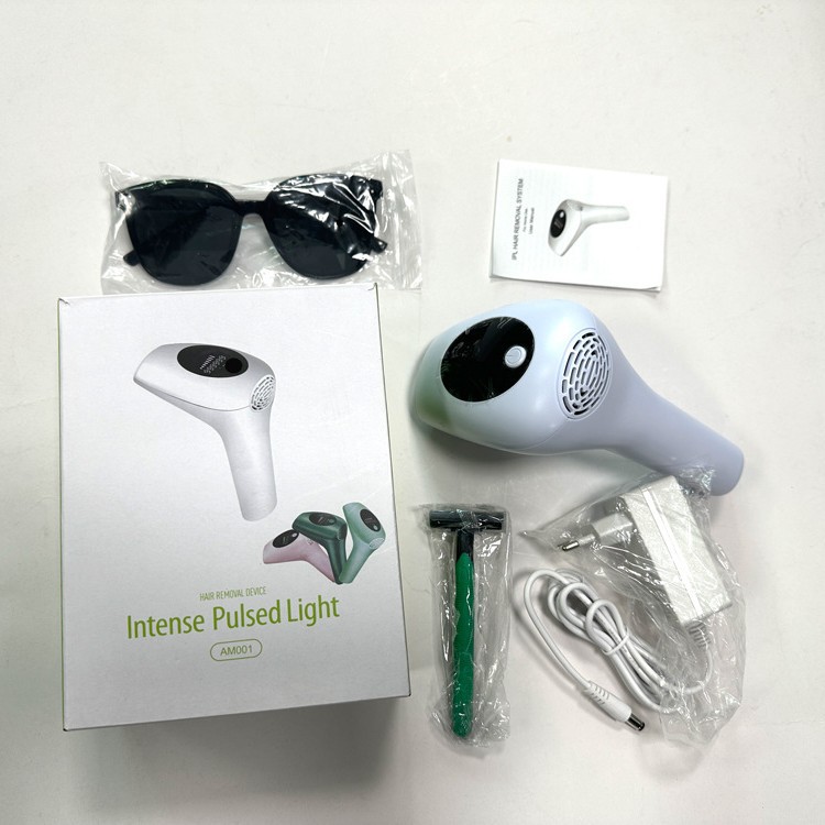 Cross-border household laser hair removal instrument whole body painless intense pulse IPL portable laser hair removal instrument