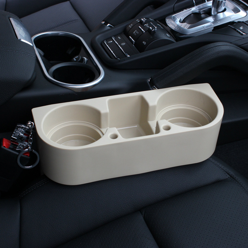 Car cup holder co-pilot storage rack mobile phone holder storage box car gap water Cup drink holder convenient installation