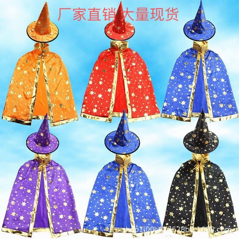 В наличии Хэллоуинский плащ, плащ косплея, детский костюм для бала, одежда для выступлений, прямая продажа от производителя