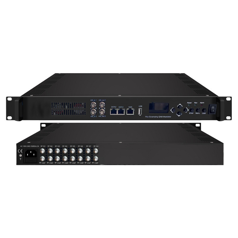 8/24/16 канал DVB-S/S2 модулятор IP стрим машина IPTV прямая трансляция система цифрового телевидения в отелях