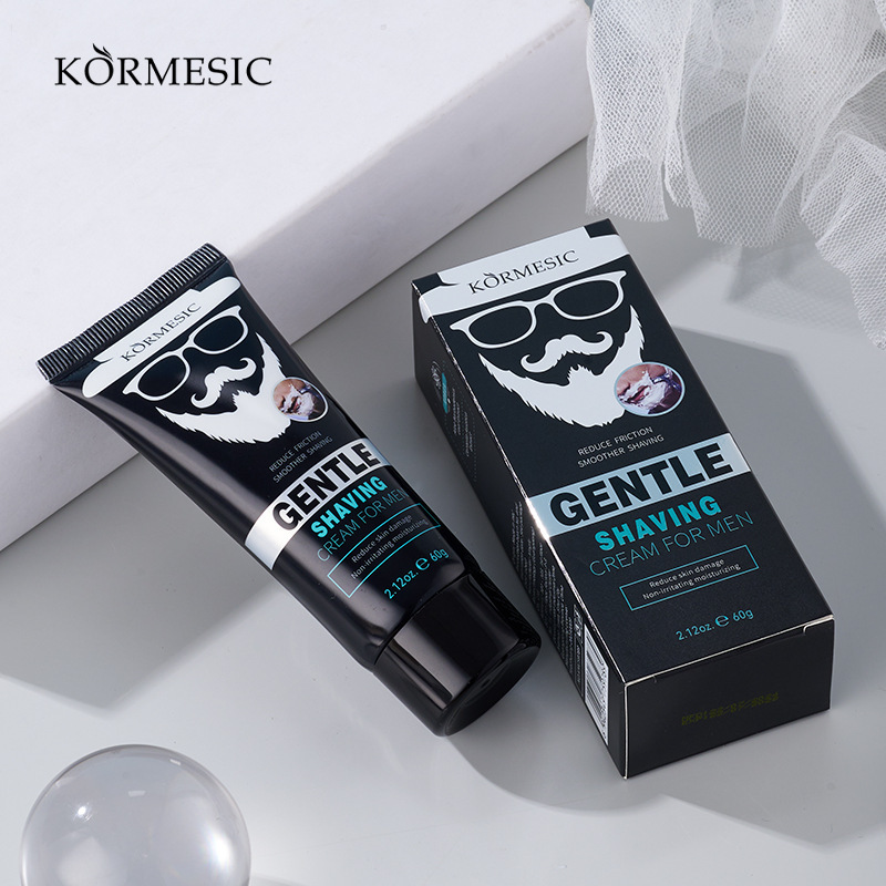 KORMESIC men's cleaning gentle smooth shaving cream Shaving cream cross-border foreign trade manufacturers wholesale