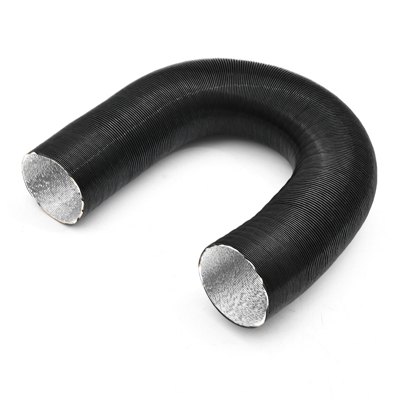 Fuel parking air heater air heater air outlet duct aluminum foil pipe intake pipe aluminum foil hose can be bent at will