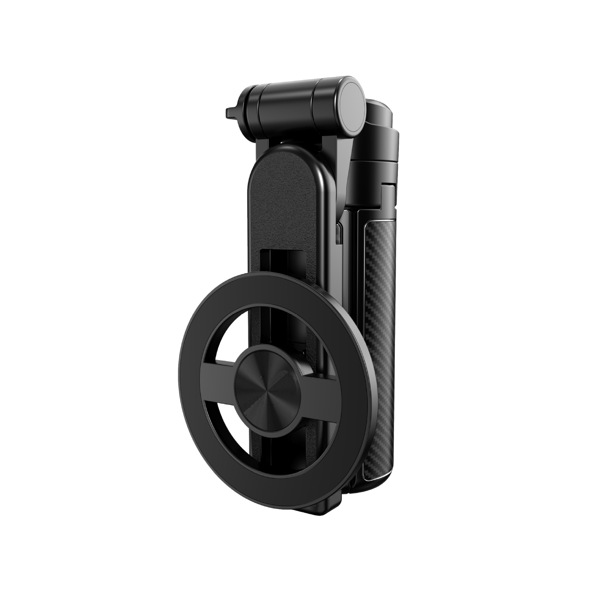 Mobile phone selfie stick four-corner bracket stable mini portable retractable Bluetooth camera handheld magnetic selfie stick