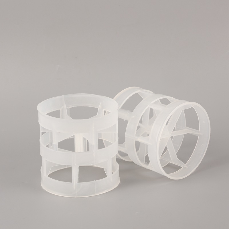 Plastic Buer Ring Pp Polypropylene Purification Dust Removal Reaction Tower Sewage Wastewater Chemical Filling Material Desulfurization Tower