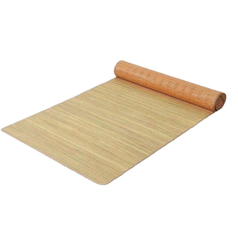 Wholesale summer bamboo mat student mat dormitory bunk mat single bed double-sided bamboo mat