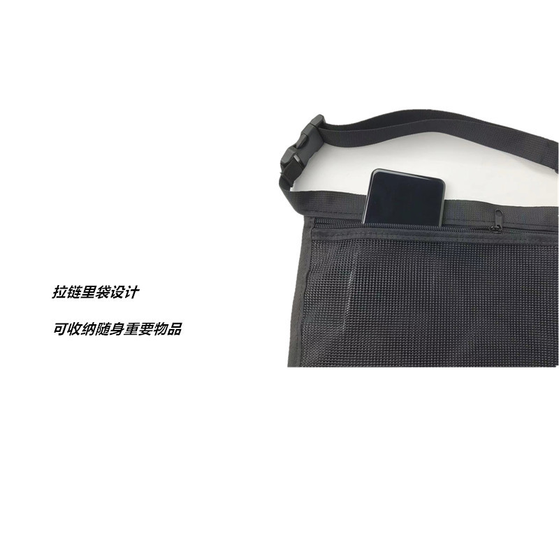 Tennis Storage Bag Outdoor Sports Table Tennis Storage Bag Training Ball Waist Bag Golf Ball Portable Storage