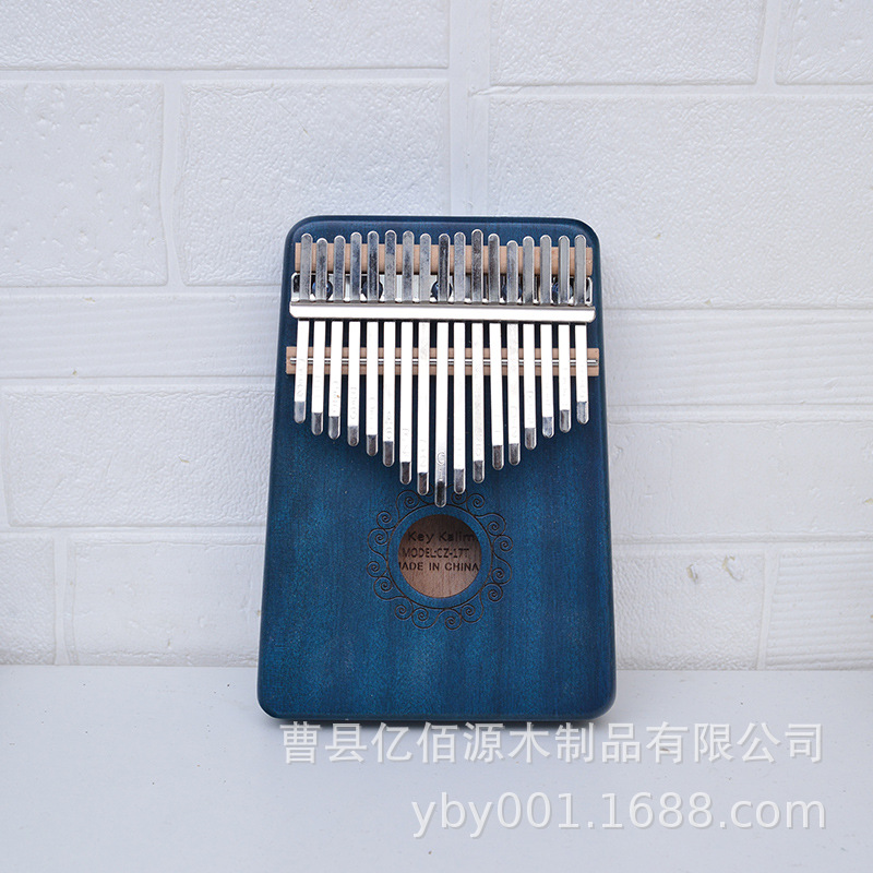 Mini 17-Tone Thumb Piano Kalimba Kalimba Thumb Piano Kidsren's Beginner Finger Piano Portable Instrument