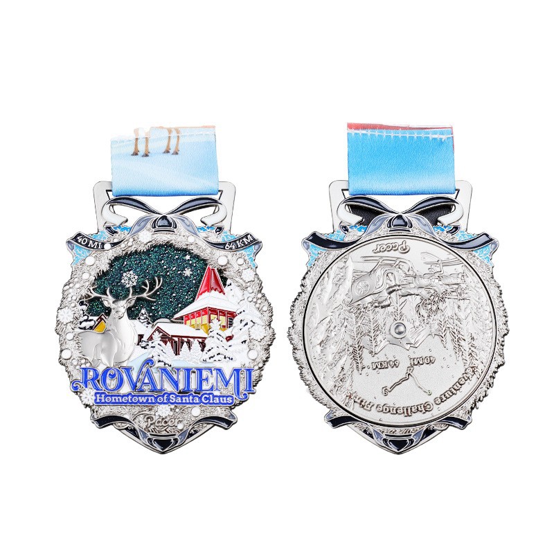 Creative Metal Medal Customization for Sports Games and Marathon Events Commemorative Zinc Alloy Metal Medal Customization and Processing
