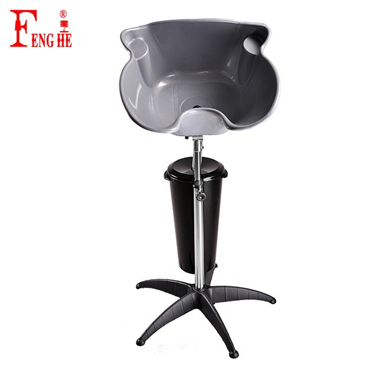 Hair Salon Home-Use Sitting Shampoo Basin, Adjustable Height, Suitable for Pregnant Women and the Elderly, Movable Shampoo Bed, Suitable for Pregnant Women