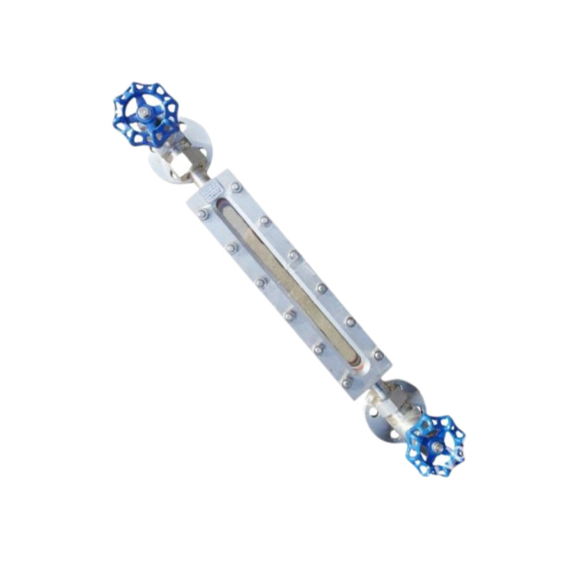 Manufacturer Supplies Translucent Glass Plate Level Gauge, High Temperature and High Pressure Glass Plate Level Gauge with Accurate Measurement and Pressure Resistance