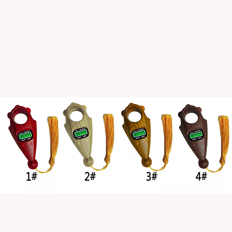 Decompression Counter Ball Manual Electronic Counter with Night Light Toggle Bead Counter Cross-Border Supply