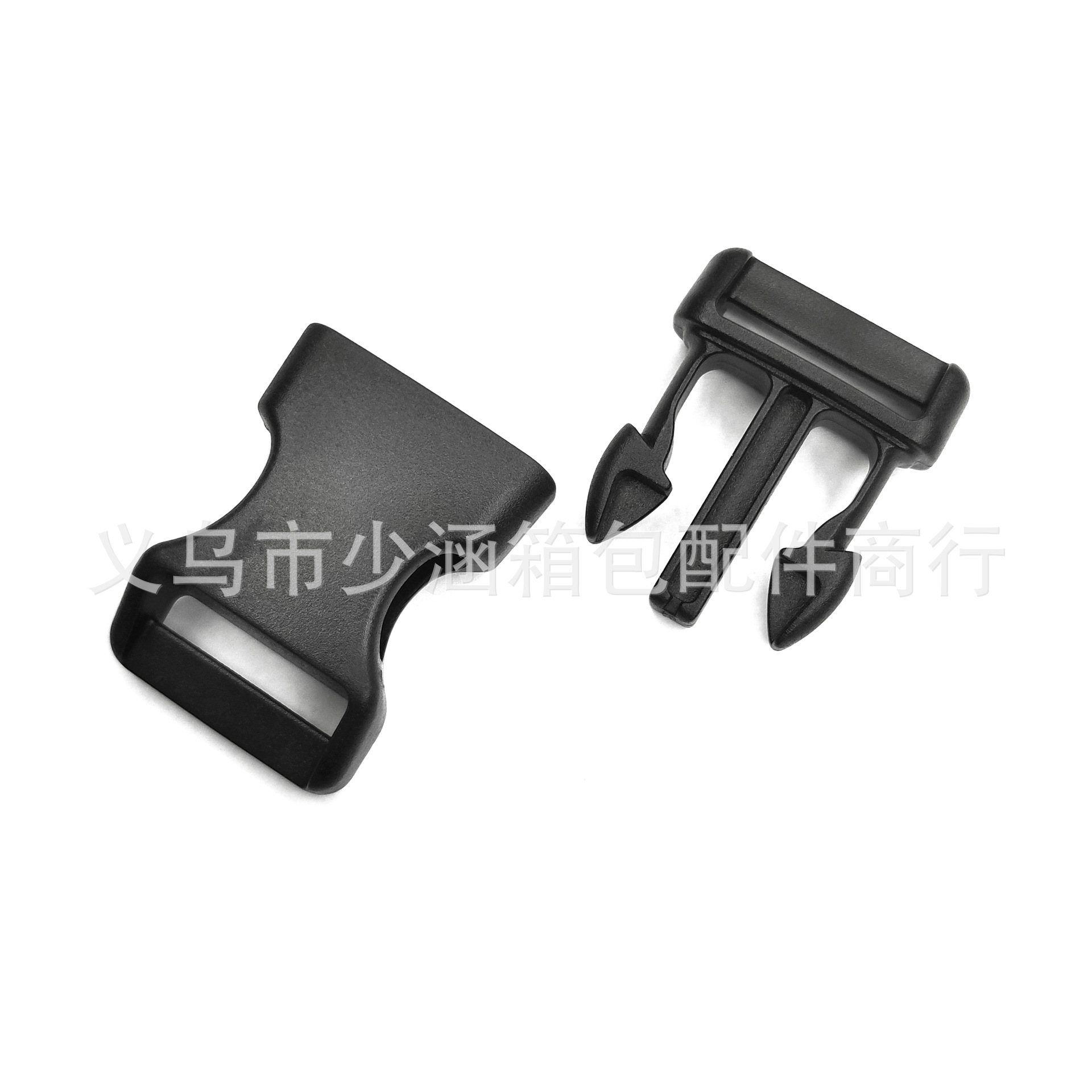 Manufacturers 15~25mm plastic non-adjustable arch strap buckle pet dog rope buckle collar safety buckle wholesale