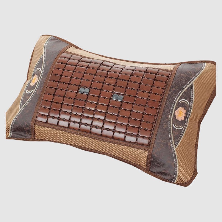 Summer Mahjong Pillow Pillow Core Cervical Spine Protection to Help Sleep Single Student Dormitory Home Rattan Mat to Prevent Snoring