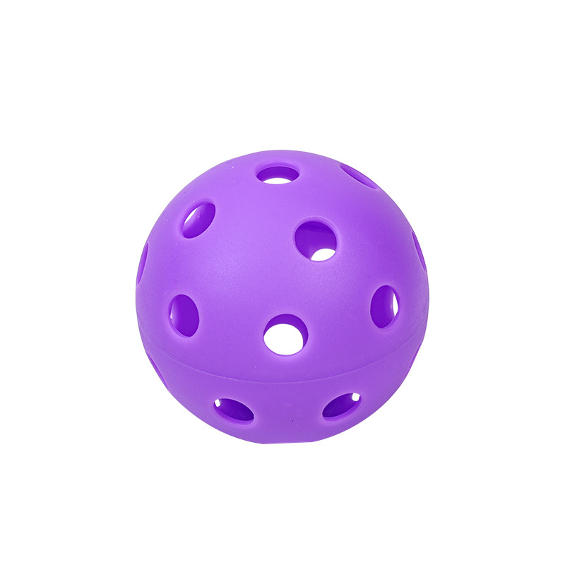 Tpe Pickleball 26-Hole Indoor Training Ball Multi-Color Injection Molded Multi-Hole Hole Ball Sports Pickleball Pickleball