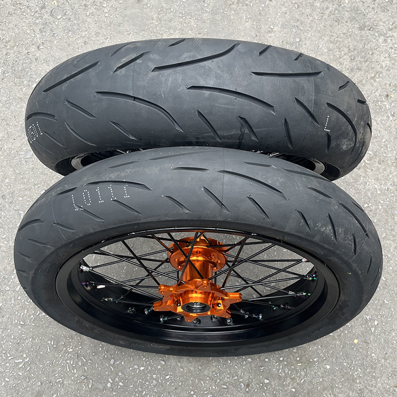 KTM Xinyuan X2X Kvis K16 K18 constant ship off-road motorcycle sliding tire aluminum alloy wheel rim assembly