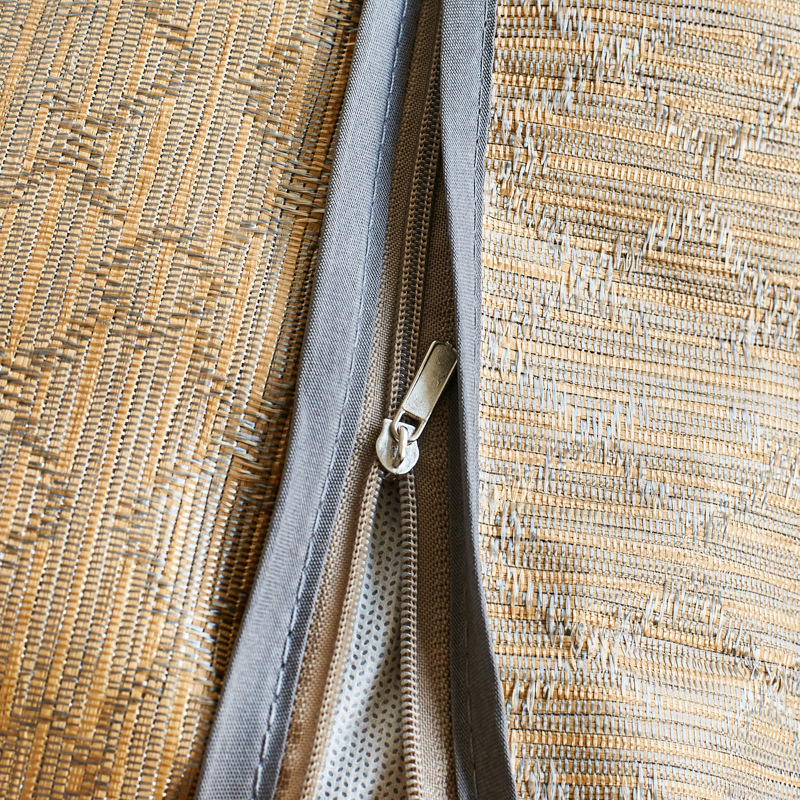 Summer Cooling Pillow for Adults, Single Pillow, Summer Tea Leaf Pillow, Rattan Cooling Mat Pillowcase, Summer Student Buckwheat Shell Pillow Core Cooling Pillow