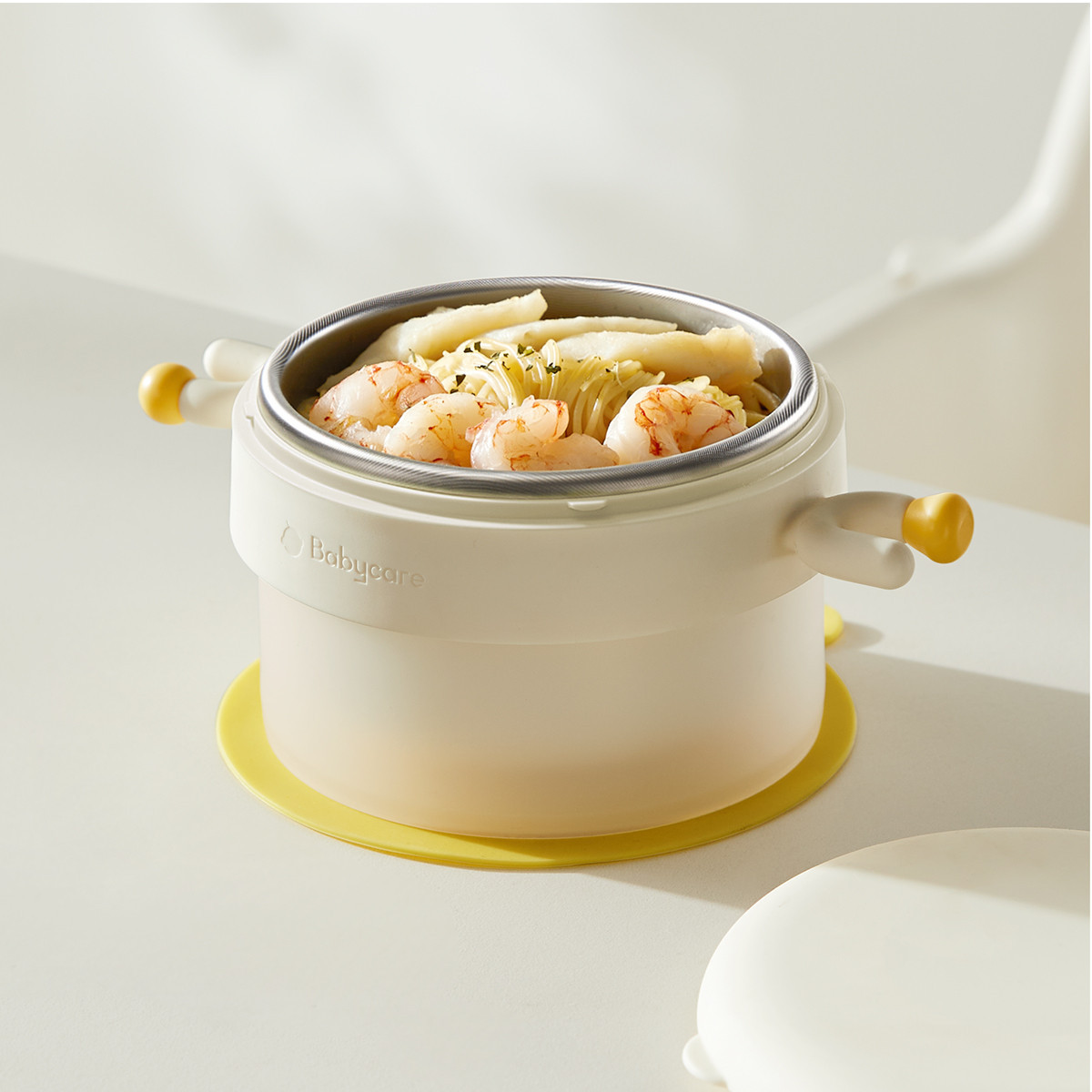 Чаша для детского питания, антивандальная и термостойкая, постоянная температура, детская посуда