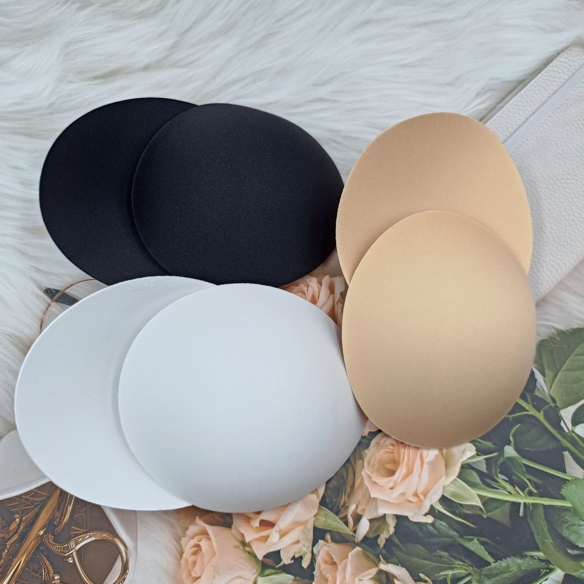 Oval Sponge Chest Pad Yoga Wear Sports Bra Swimsuit Mold Cup Home Wear Insert Ready Invisible