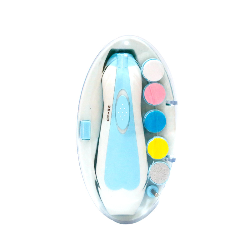 Baby Electric Nail Grinder Multifunctional Anti-Scratch Kidsren's Nail Scissors Baby Nail Manicure Tool Set